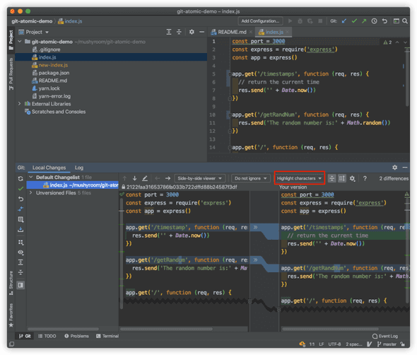 git-diff-in-ide